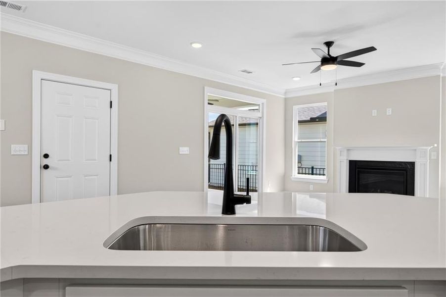Close-up of interior finishes inside a home in Marble Tree, Ball Ground (Image 15).