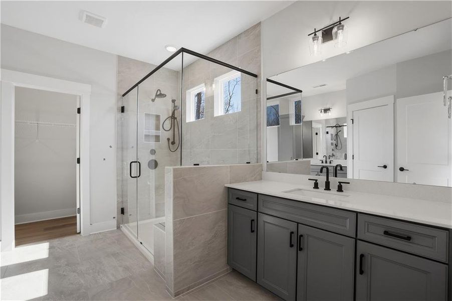 Furnished interior view inside a new home in , Dawsonville (Image 17).