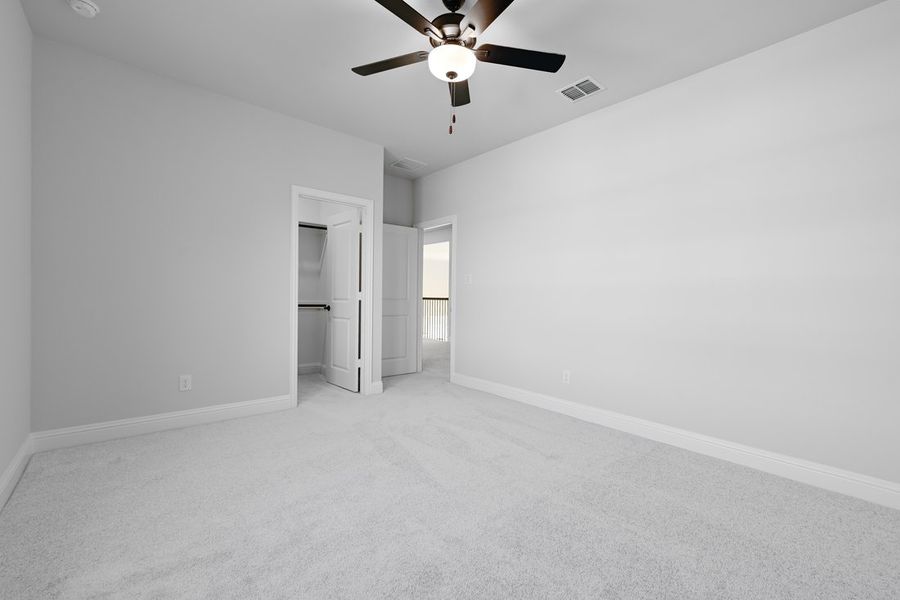 Spacious, unfurnished interior of a new home in The Ranch at Uptown Celina, Celina (Image 20).
