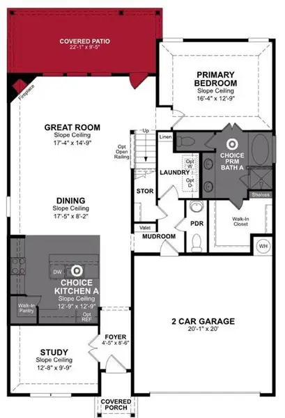 Beazer Homes Stark Farms Berkshire floorplan