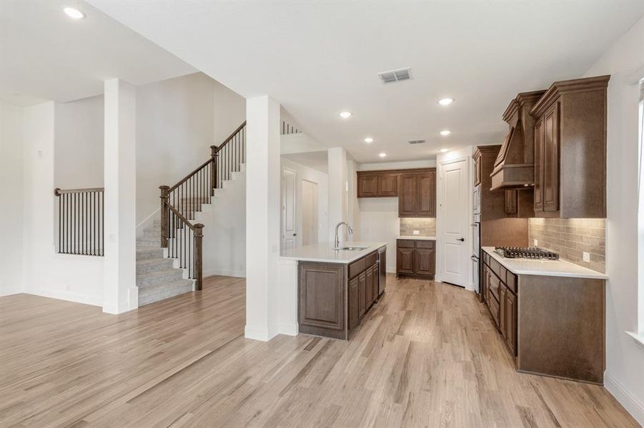 Furnished interior view inside a new home in Timberbrook, Justin (Image 14).