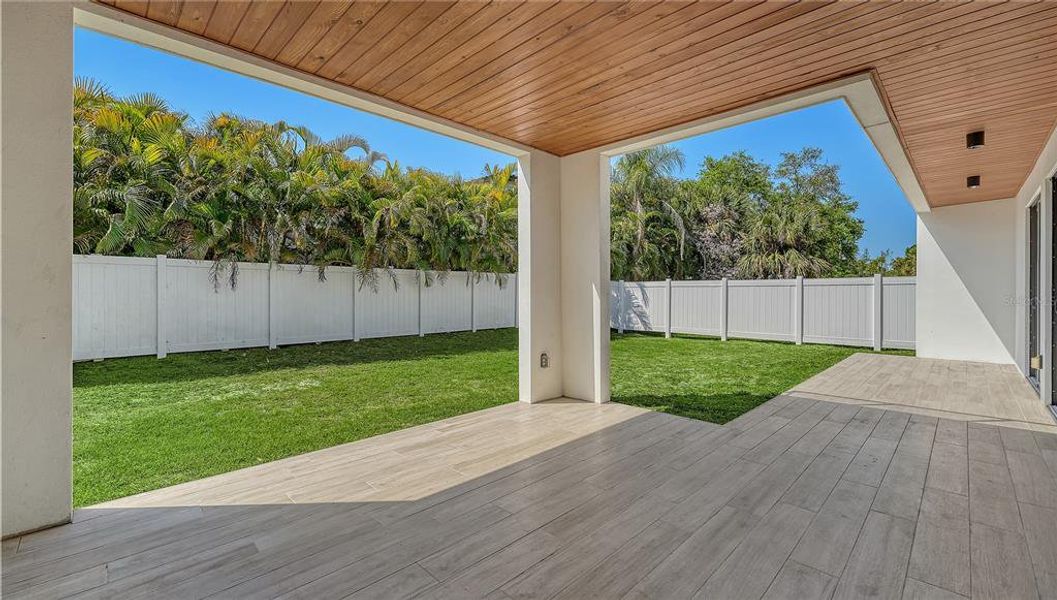 Exterior details and patio area of a home in , Sarasota (Image 25).