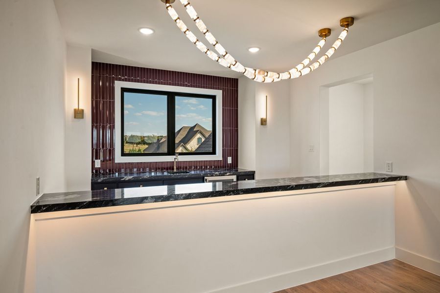 Furnished interior view inside a new home in The Resort on Eagle Mt. Lake, Fort Worth (Image 38).