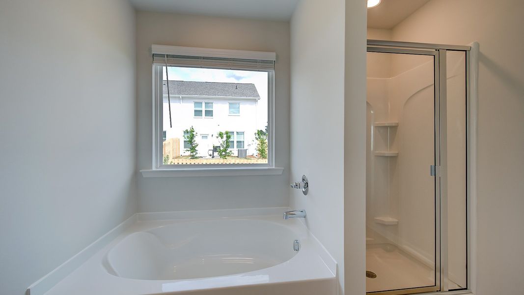 Furnished interior view inside a new home in Bowers Farm Townhomes, McDonough (Image 21).