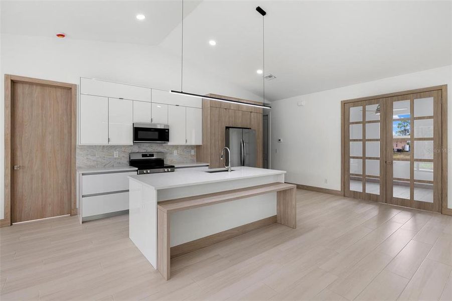 Furnished interior view inside a new home in , North Port (Image 8). Furnished interior view inside a new home in , North Port (Image 8).