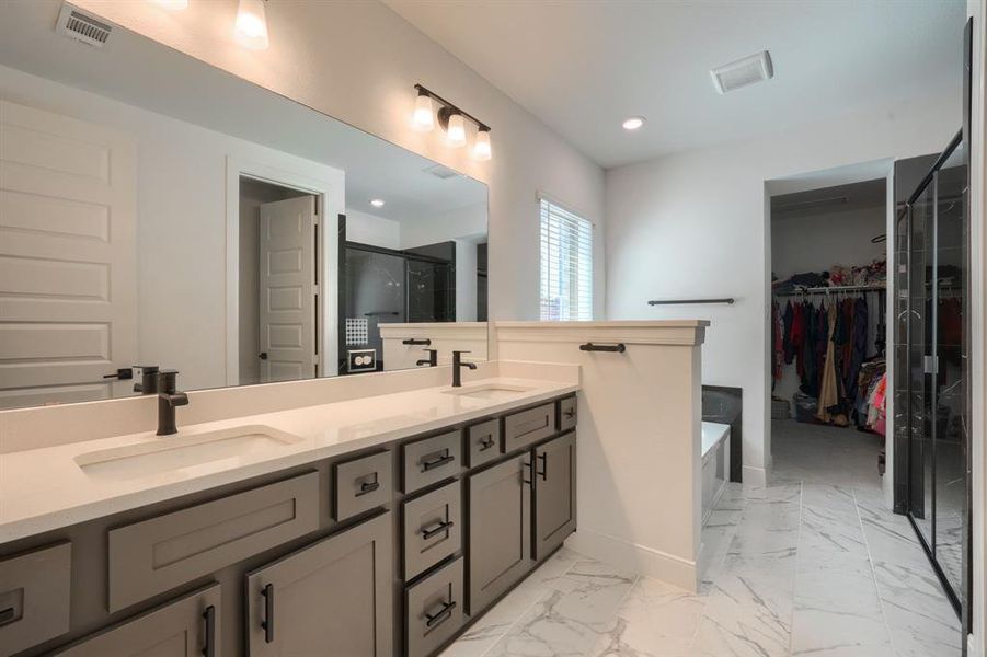 Furnished interior view inside a new home in , Fate (Image 13). Furnished interior view inside a new home in , Fate (Image 13).