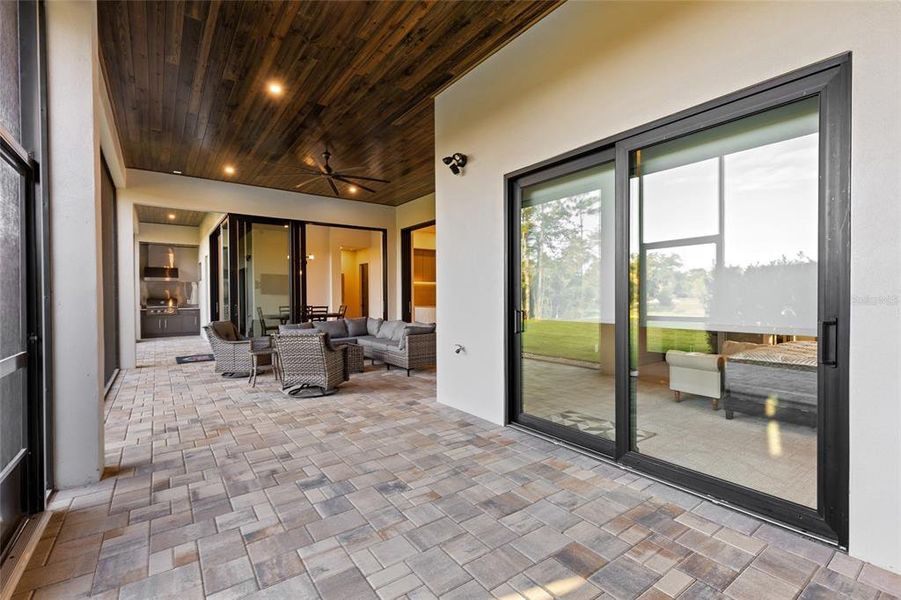 Exterior details and patio area of a home in , New Smyrna Beach (Image 31). Exterior details and patio area of a home in , New Smyrna Beach (Image 31).