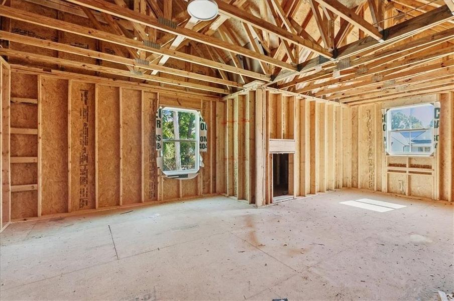 In-progress construction of a new home in , Statham, GA (Image 51).