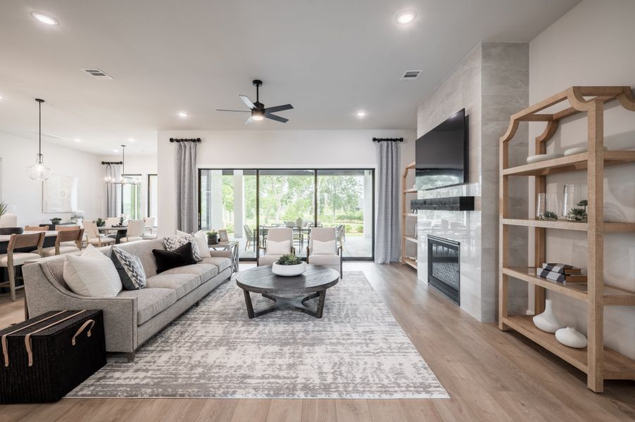 Image 8 representing the Meritage by Tri Pointe Homes in Legacy Grove, Montgomery, TX.