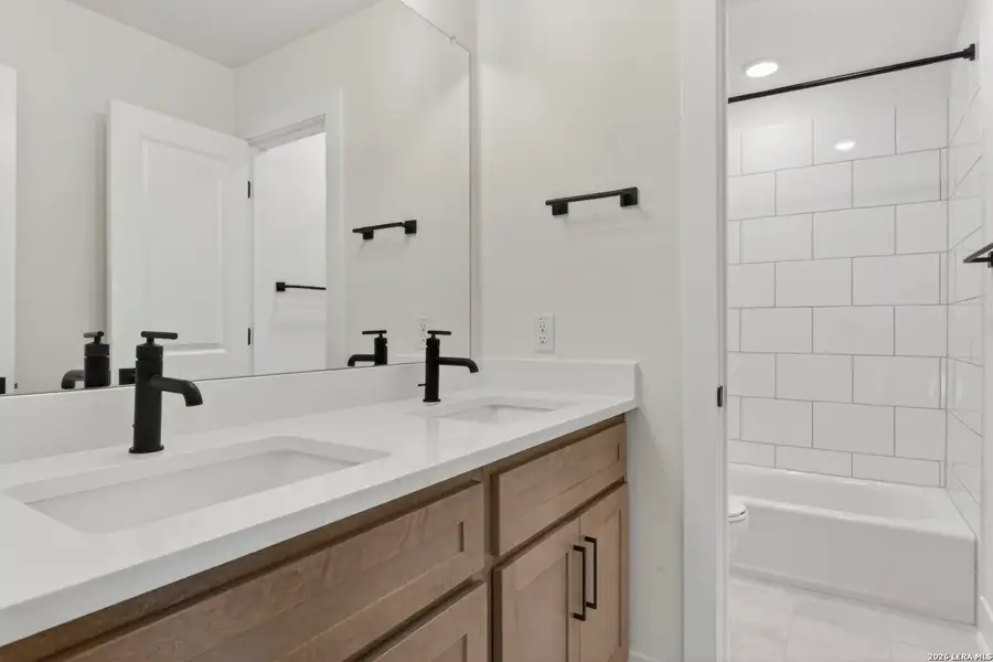 Furnished interior view inside a new home in Megan's Landing, Castroville (Image 7).