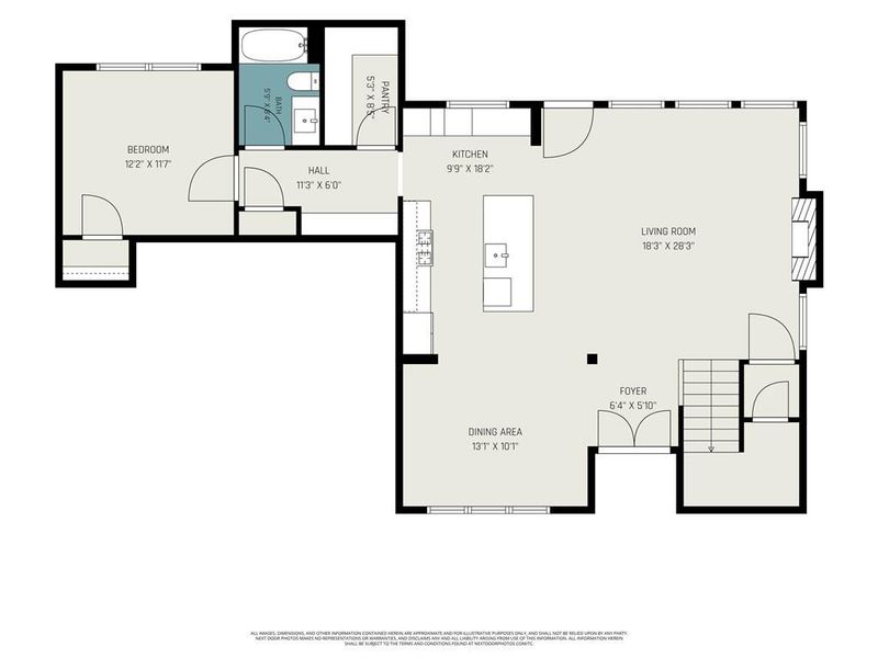 2D floor plan layout of this home in , Smyrna, GA (Image 5).