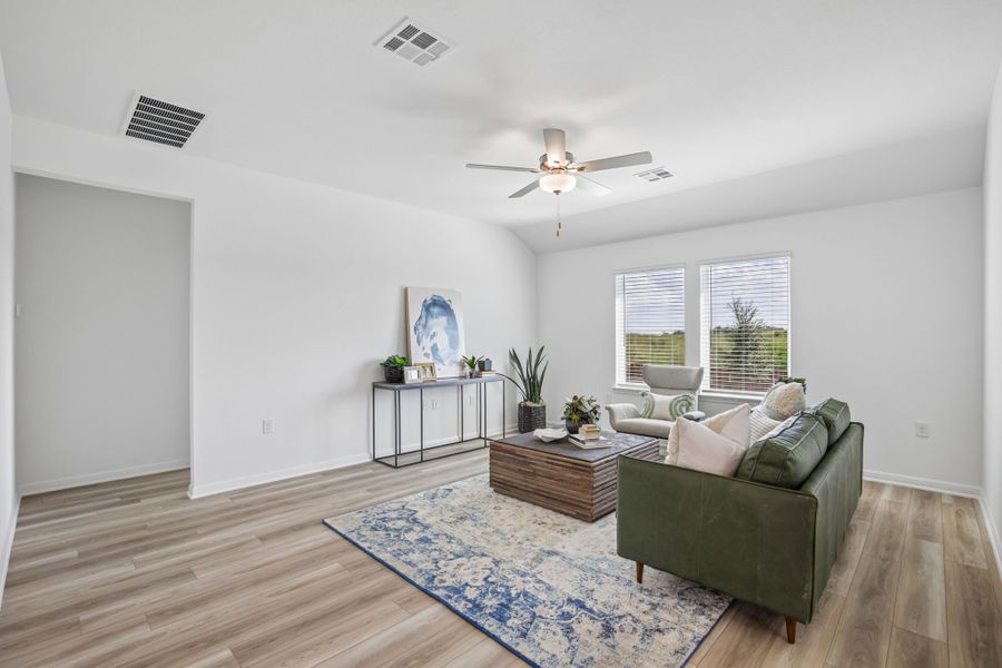 Furnished interior view inside a new home in Lisso, Pflugerville (Image 14).