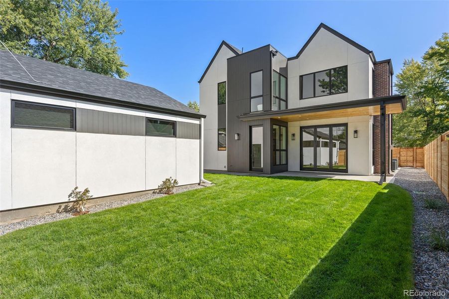 Exterior details and patio area of a home in , Denver (Image 4).