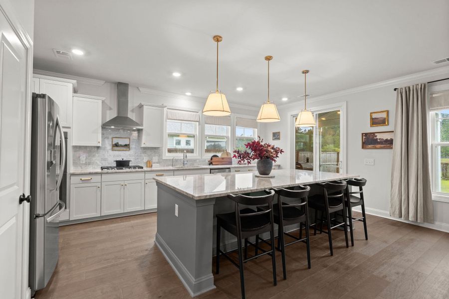 Furnished interior view inside a new home in , Huger (Image 3).