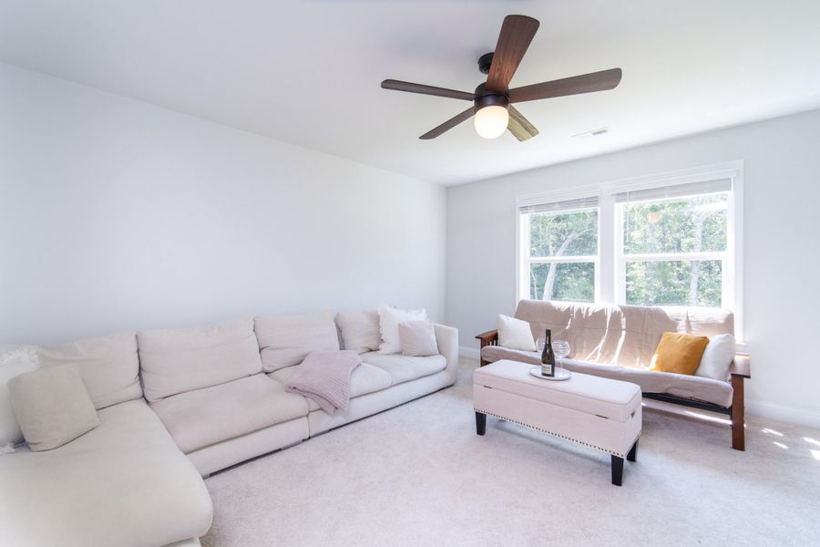 Furnished interior view inside a new home in , Johns Island (Image 9).