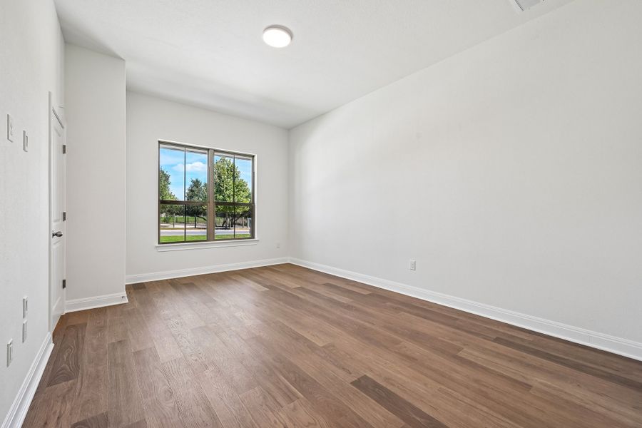 Spacious, unfurnished interior of a new home in Sage Hollow, Kyle (Image 13). Spacious, unfurnished interior of a new home in Sage Hollow, Kyle (Image 13).