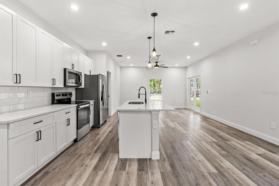 Furnished interior view inside a new home in , Inverness (Image 9).