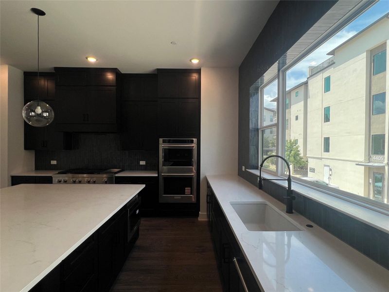 Furnished interior view inside a new home in The Grove, Austin (Image 11). Furnished interior view inside a new home in The Grove, Austin (Image 11).