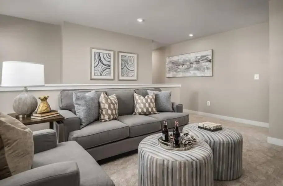 Furnished interior view inside a new home in , Commerce (Image 28).