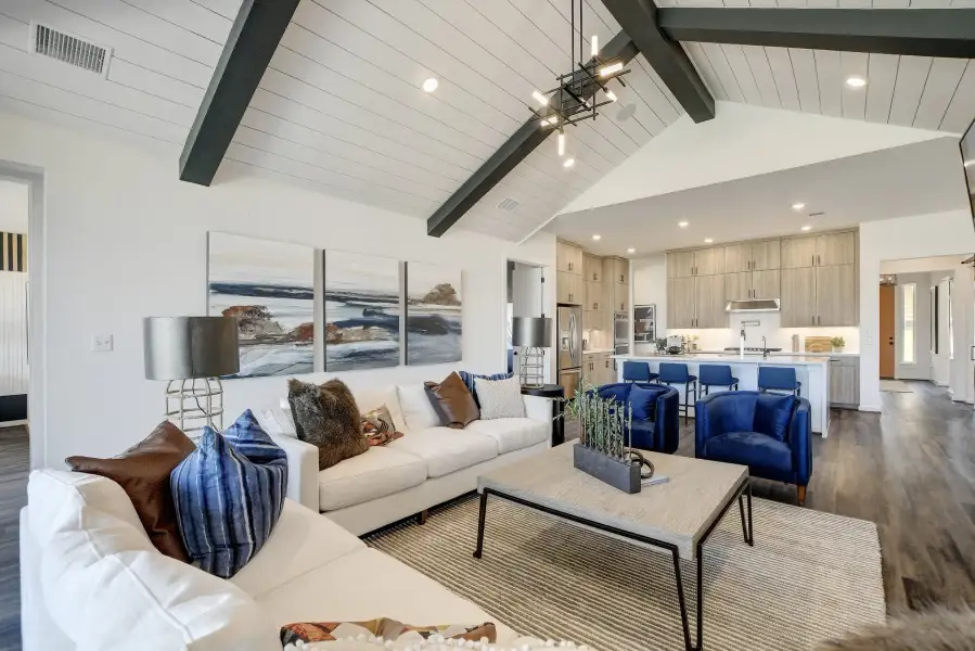 Representative furnished interior of a home built from the Jester by Scott Felder Homes in The Crossvine, Schertz (Image 12).