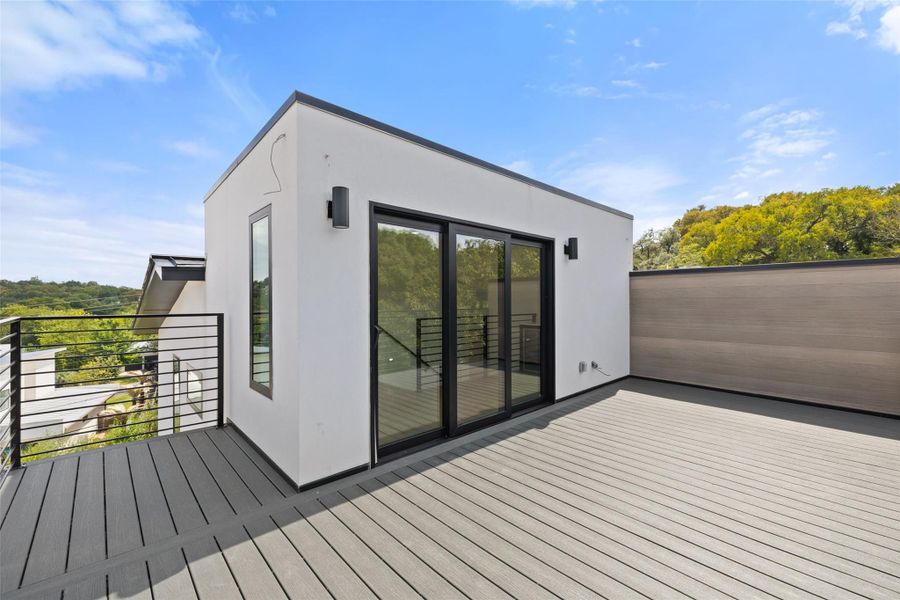 Front exterior of a new home in , Austin, TX, highlighting curb appeal (Image 25). Front exterior of a new home in , Austin, TX, highlighting curb appeal (Image 25).