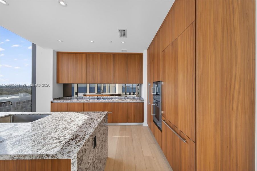 Furnished interior view inside a new home in , Miami (Image 8).