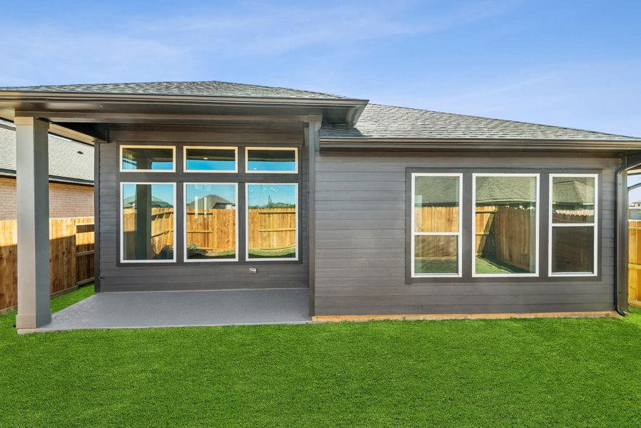 Exterior details and patio area of a home in Jubilee, Hockley (Image 4).