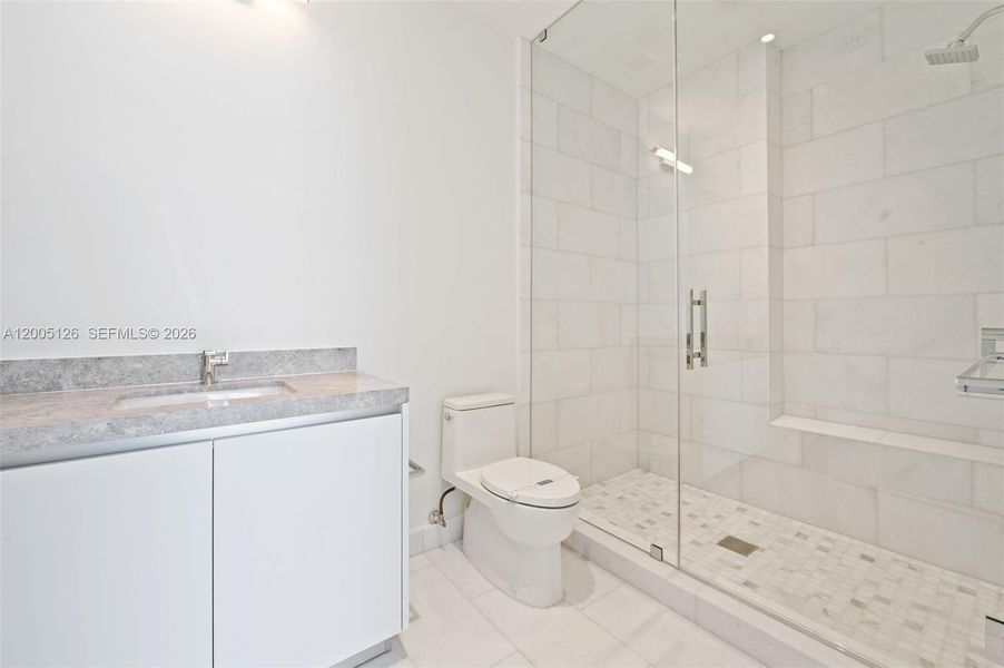 Furnished interior view inside a new home in , Miami (Image 8).