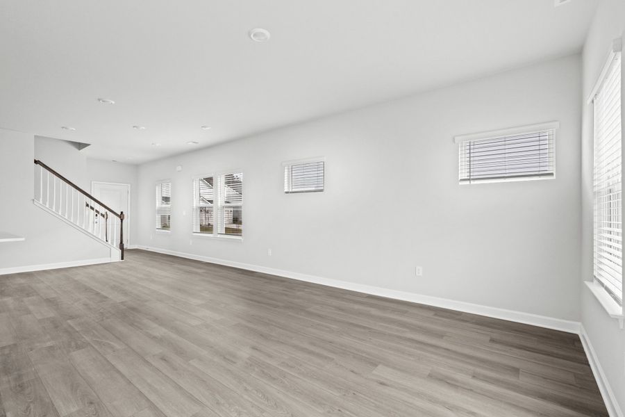 Spacious, unfurnished interior of a new home in Waterside - Boardwalk Series, Longs (Image 17).