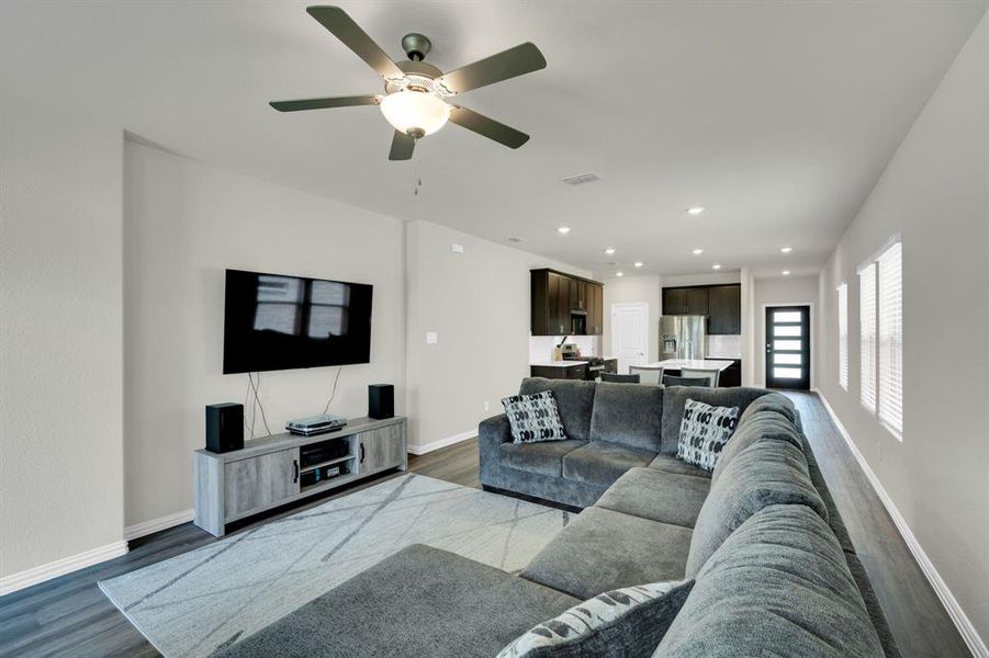 Furnished interior view inside a new home in , Lowry Crossing (Image 7). Furnished interior view inside a new home in , Lowry Crossing (Image 7).