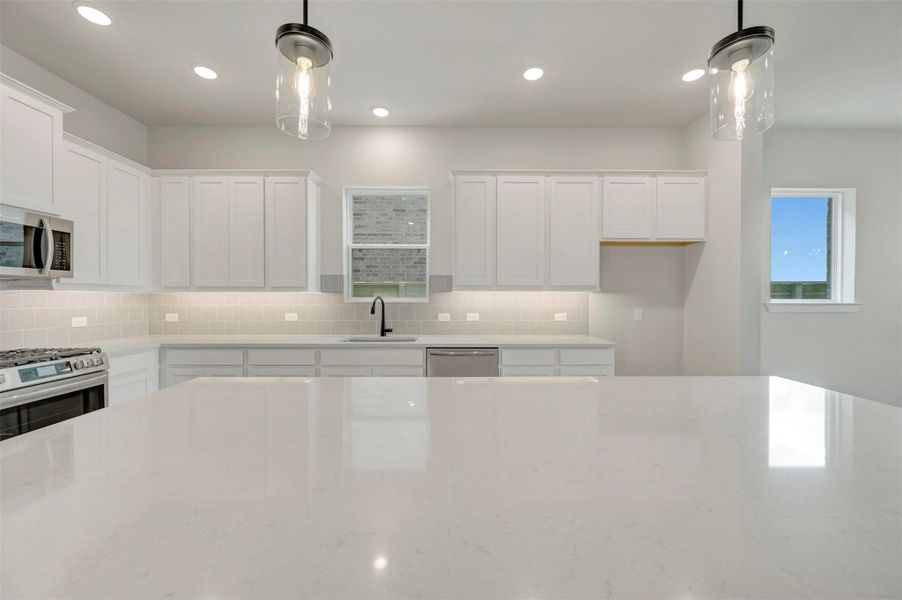 Furnished interior view inside a new home in , League City (Image 5).