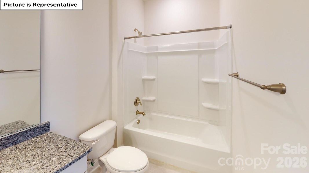 Furnished interior view inside a new home in Sylvan Creek, Denver (Image 11).