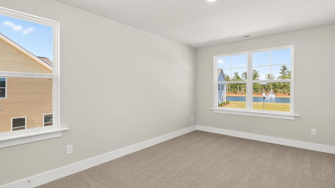 Spacious, unfurnished interior of a new home in Indigo Preserve Townhomes, Leland (Image 28).