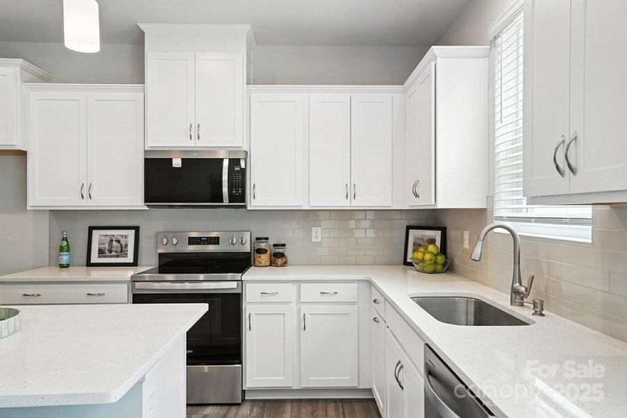 Furnished interior view inside a new home in Bailey Run, Charlotte (Image 16).