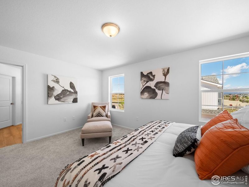 Furnished interior view inside a new home in , Johnstown (Image 31).