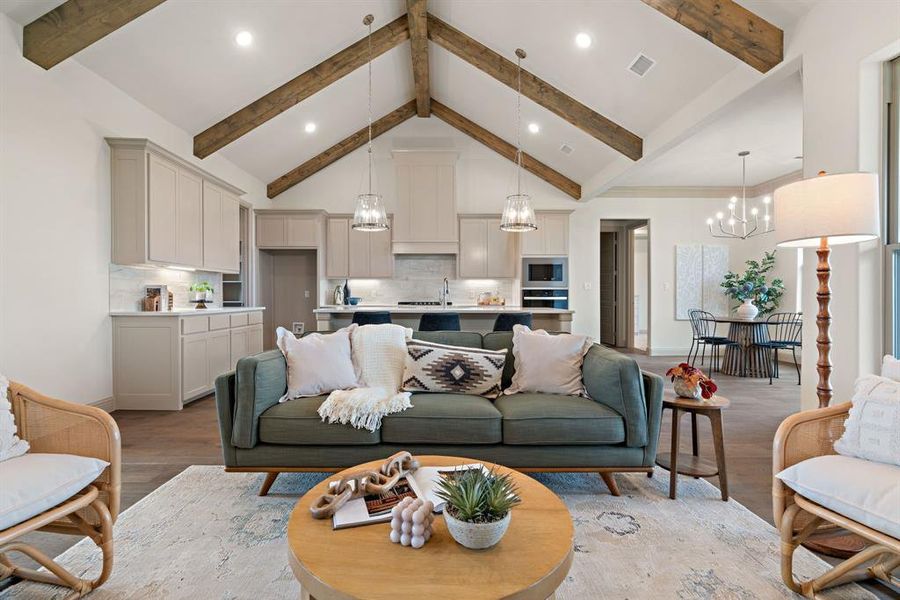 Furnished interior view inside a new home in , Decatur (Image 15). Furnished interior view inside a new home in , Decatur (Image 15).