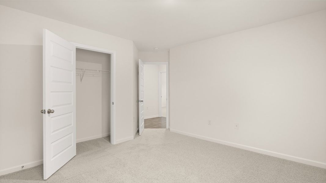 Spacious, unfurnished interior of a new home in The Gates at Pates Creek, Hampton (Image 54).
