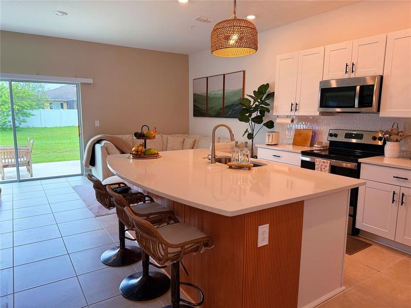 Furnished interior view inside a new home in , St. Cloud (Image 1). Furnished interior view inside a new home in , St. Cloud (Image 1).