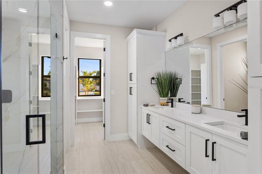 Furnished interior view inside a new home in , Cape Coral (Image 8).