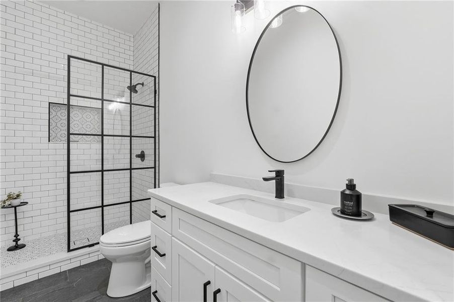 Furnished interior view inside a new home in , Cartersville (Image 34).
