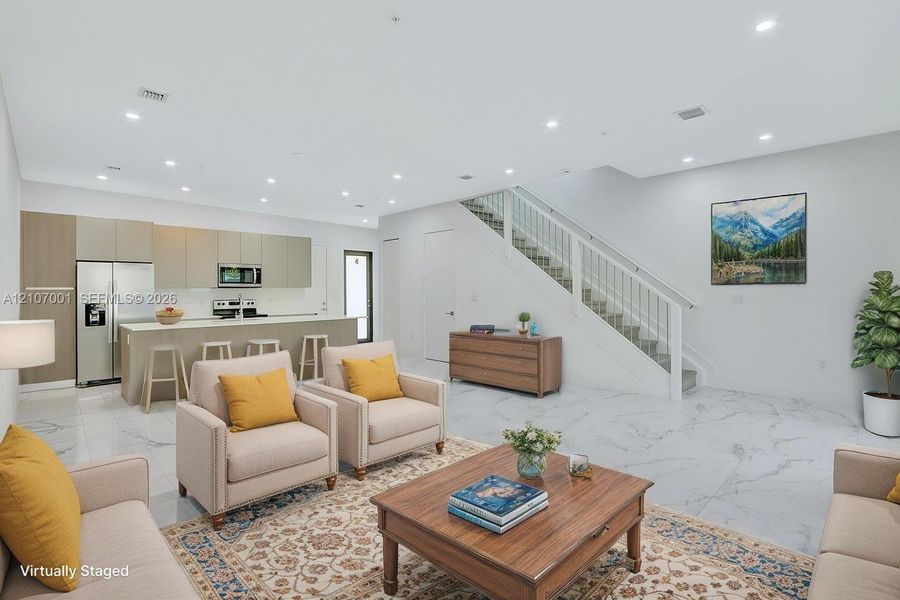 Furnished interior view inside a new home in , Oakland Park (Image 6). Furnished interior view inside a new home in , Oakland Park (Image 6).