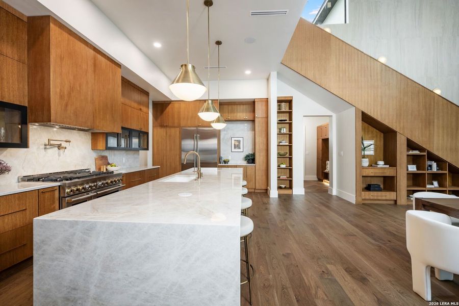 Furnished interior view inside a new home in , San Antonio (Image 55).