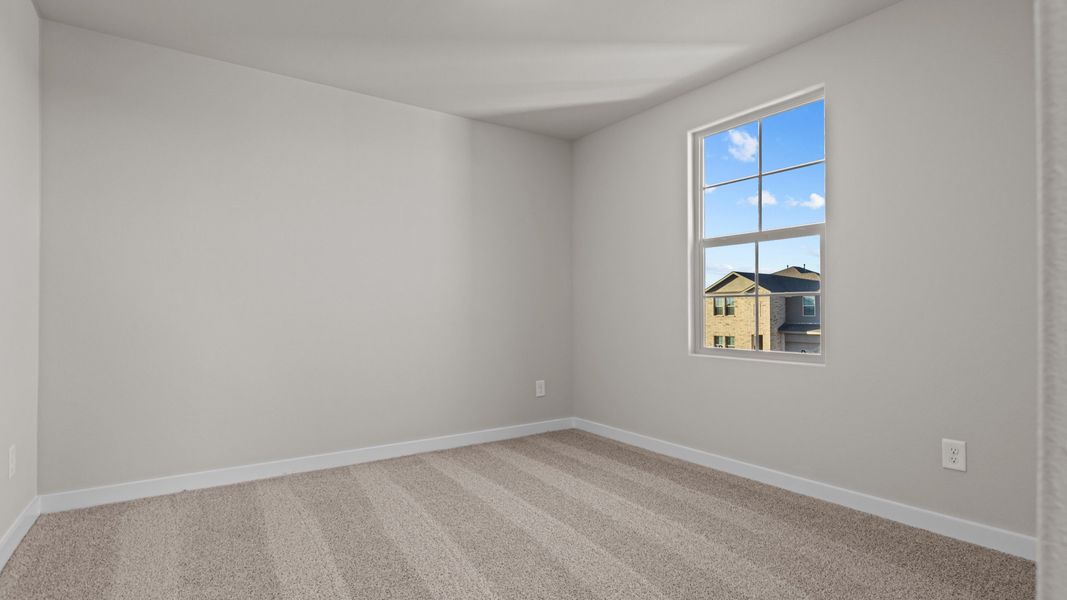 Representative unfurnished interior of a home built from the ROSEMONT by D.R. Horton in Homestead at Parks Bell Ranch, Odessa (Image 23).