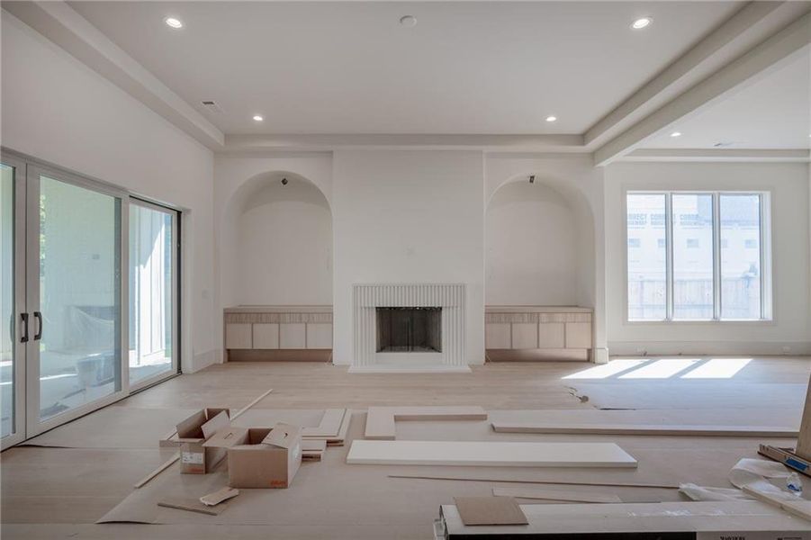 In-progress construction of a new home in , Alpharetta, GA (Image 15).