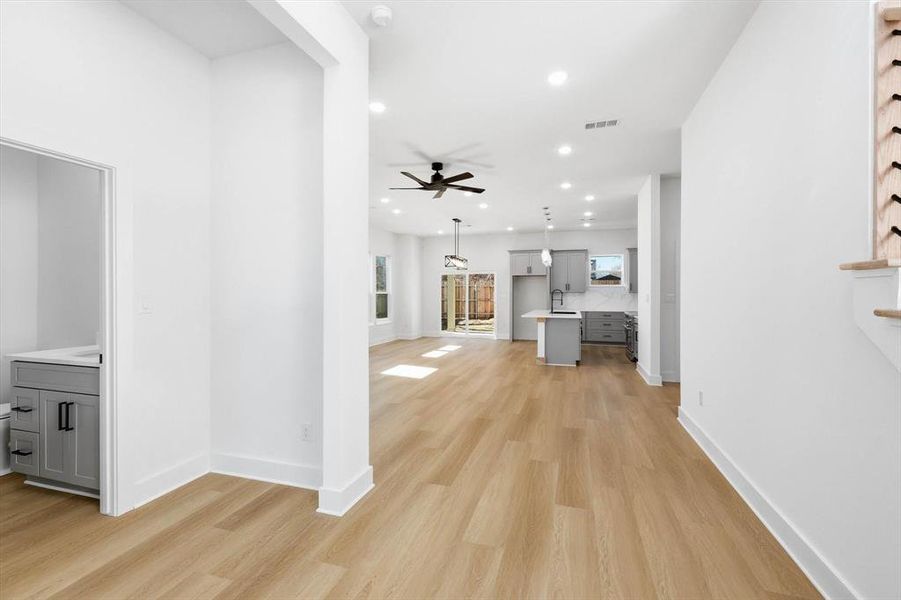 Spacious, unfurnished interior of a new home in , Lewisville (Image 14). Spacious, unfurnished interior of a new home in , Lewisville (Image 14).