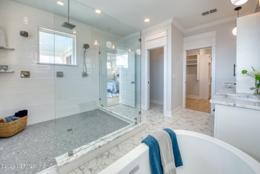 Furnished interior view inside a new home in , Jacksonville Beach (Image 8).