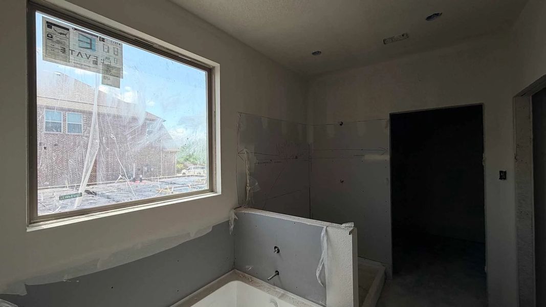Primary Bathroom Construction Progress