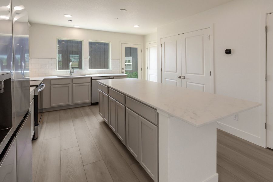 Furnished interior view inside a new home in Bloom, Fort Collins (Image 11). Furnished interior view inside a new home in Bloom, Fort Collins (Image 11).
