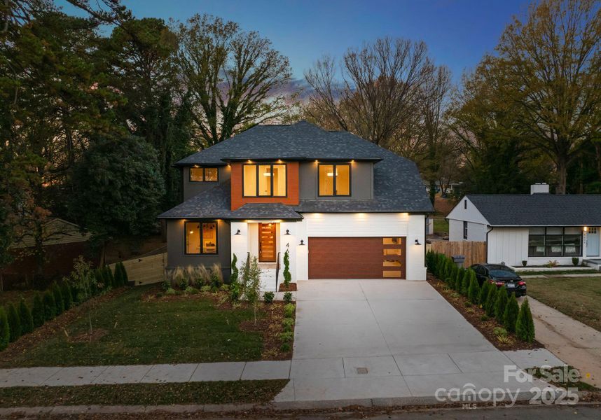Front exterior of a new home in , Charlotte, NC, highlighting curb appeal (Image 28).