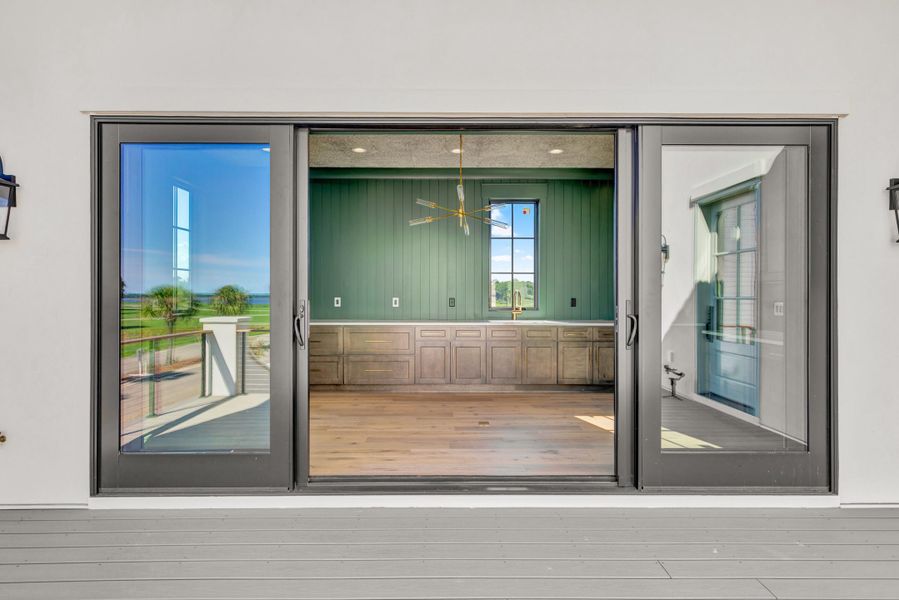 Exterior details and patio area of a home in , Georgetown (Image 48). Exterior details and patio area of a home in , Georgetown (Image 48).